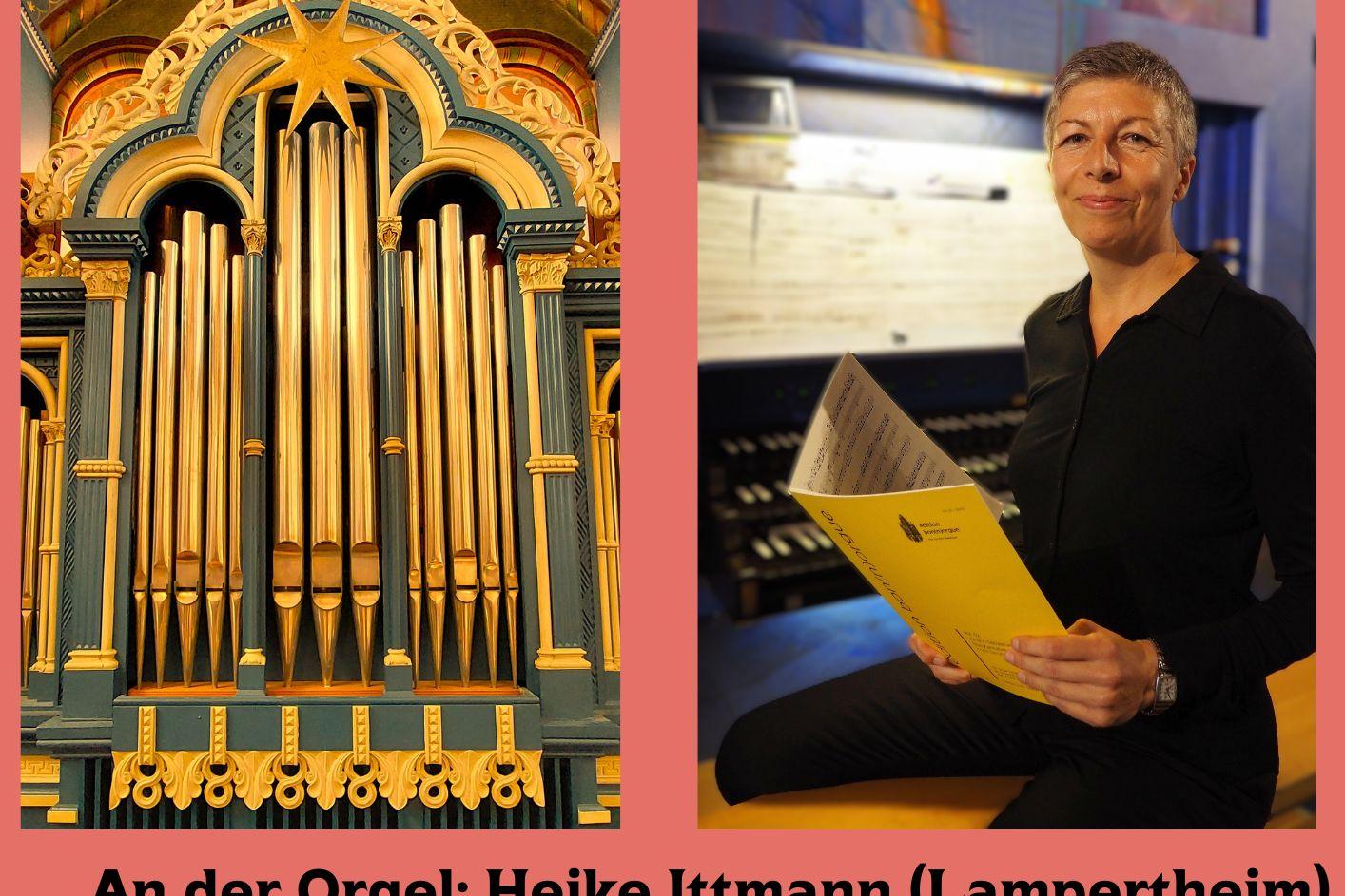 Plakat Orgelkonzert Heike Ittmann